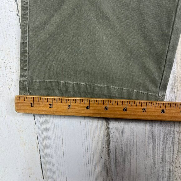 Sundance Women’s Pants 2 Green Cotton Spandex w Lace Trims Casual‎ Contemporary - Picture 7 of 15